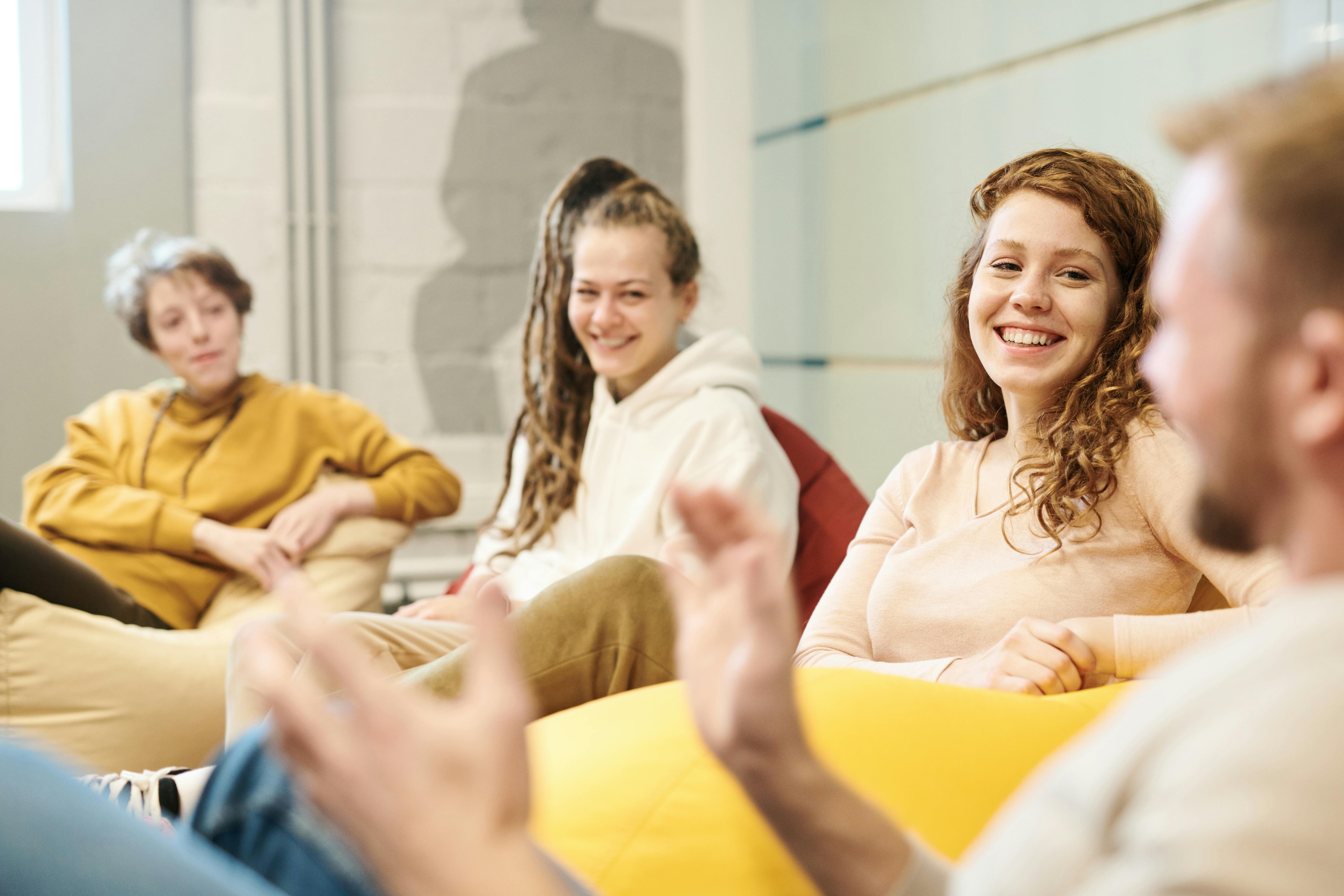 Informeel groepsgesprek met young professionals